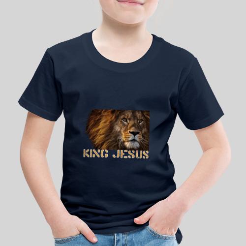 König Jesus der Löwe von Juda - Kinder Premium T-Shirt