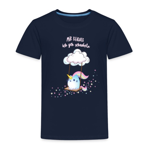 schaukeln katze - Kinder Premium T-Shirt
