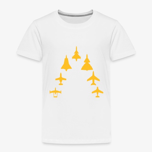 Swedish Air Force - Jet Fighter Generations - Premium-T-shirt barn