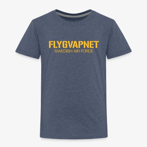 FLYGVAPNET - SWEDISH AIR FORCE - Premium-T-shirt barn