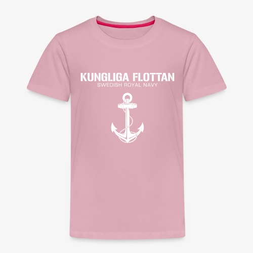 Kungliga Flottan - Swedish Royal Navy - ankare - Premium-T-shirt barn