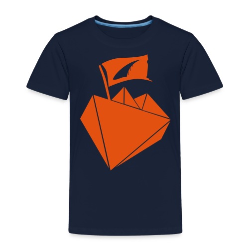 Flagship - Seebrücke Papierschiffchen - Kinder Premium T-Shirt