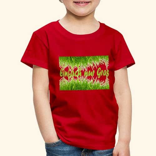 einfach nur gras2 - Kinder Premium T-Shirt