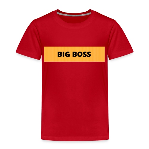 BIG BOSS - Lasten premium t-paita