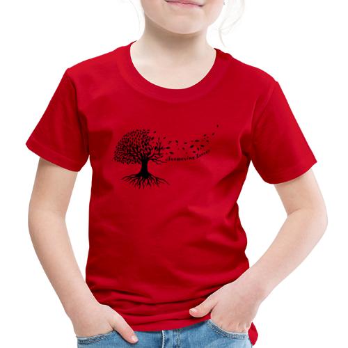 Scattering Leaves - Kinder Premium T-Shirt