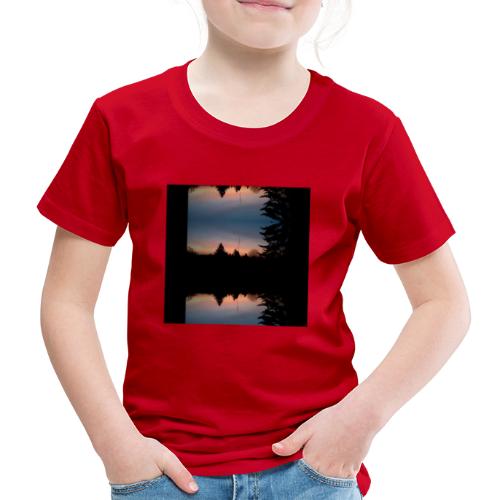 Sonnenhorizont Spiegelung Heller - Kinder Premium T-Shirt