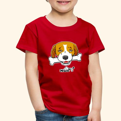 Nice Dogs Semolino - Maglietta Premium per bambini