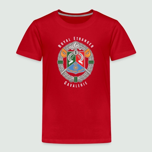 1er REC - 1 REC - Legion - Cavalerie - T-shirt Premium Enfant