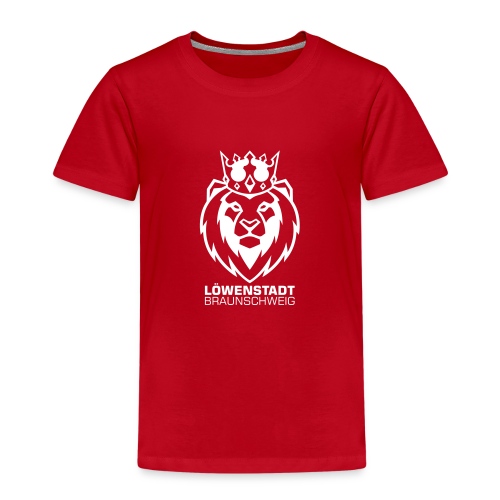 Löwenstadt Design 8 weiss - Kinder Premium T-Shirt