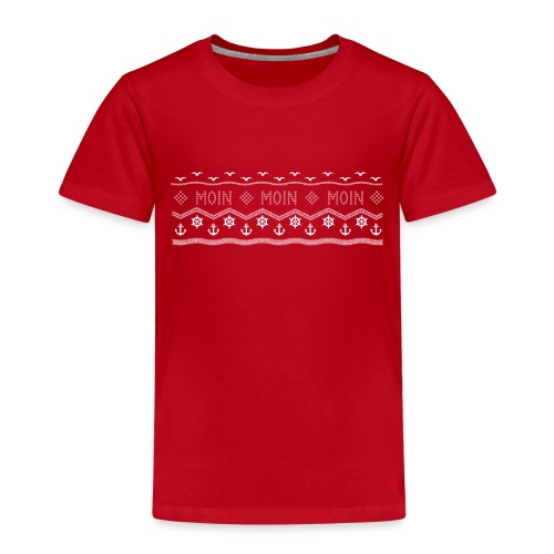 Muster Nordisch Maritim - Kinder Premium T-Shirt
