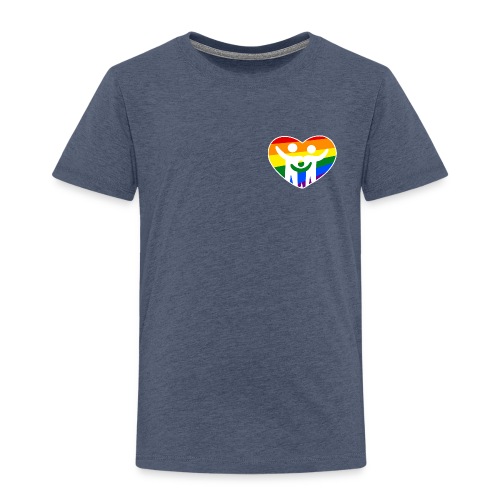 regenbogenfamilie zwei Papas - Kinder Premium T-Shirt