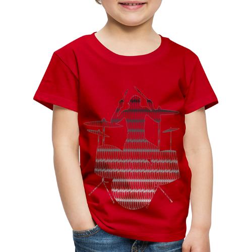 Drums flash - Kinder Premium T-Shirt