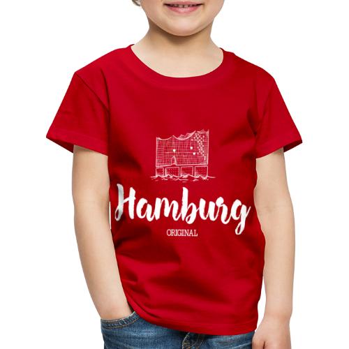 Hamburg Elphi weiß - Kinder Premium T-Shirt