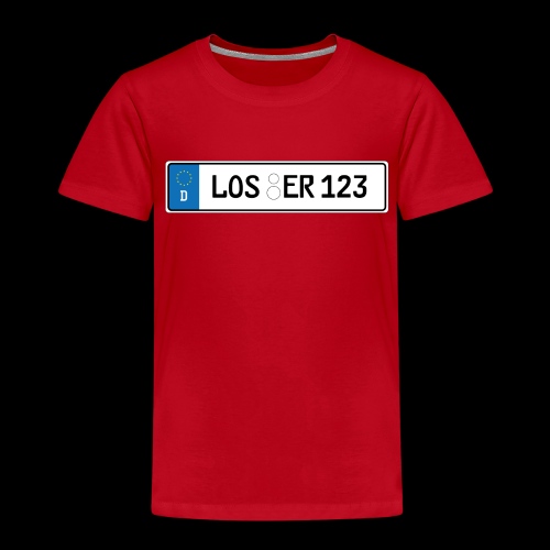 Kennzeichen Loser - Kinder Premium T-Shirt