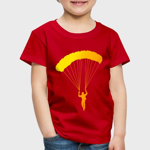 Colorfull Skydiver - Kinder Premium T-Shirt