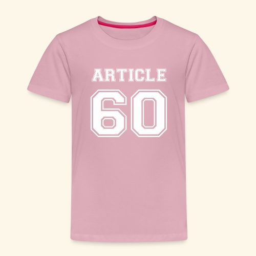 Article 60 blanc - T-shirt Premium Enfant