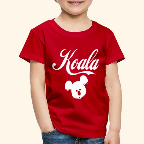 Koala Cartoon Kawaii Style - Kinder Premium T-Shirt