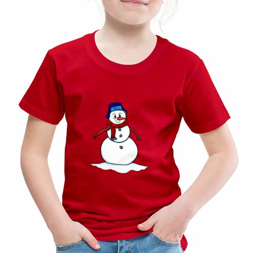 Kleiner Schneemann - Kinder Premium T-Shirt