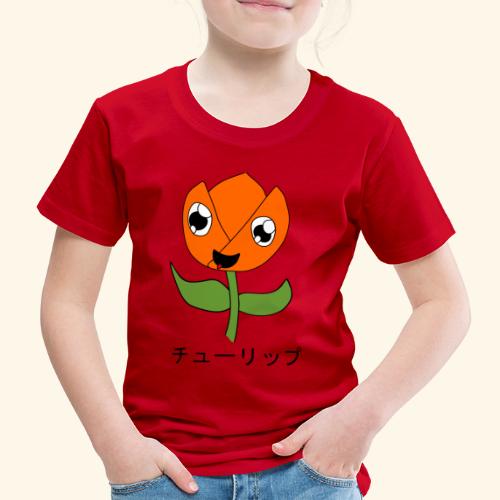 Tulp oranje - Kinderen Premium T-shirt