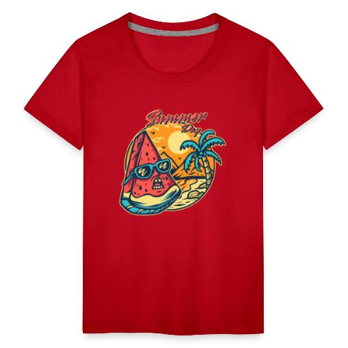 Summer Day - Wassermelone - Kinder Premium T-Shirt