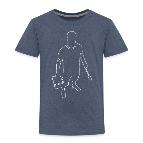STREETPETER LOGO OUTLINE - Kids' Premium T-Shirt