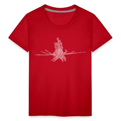 LionFish weiss2 - Kinder Premium T-Shirt