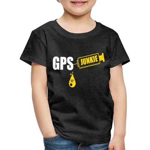 GPS Junkie - 3colors - 2010 - Kinder Premium T-Shirt