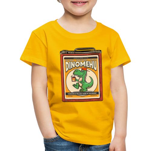 Dinomehu -kanisteri - Lasten premium t-paita