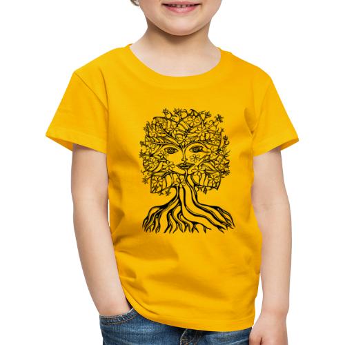 Baum Fee, Natur, Elfe, Frühling, Göttin, Blüten - Kinder Premium T-Shirt