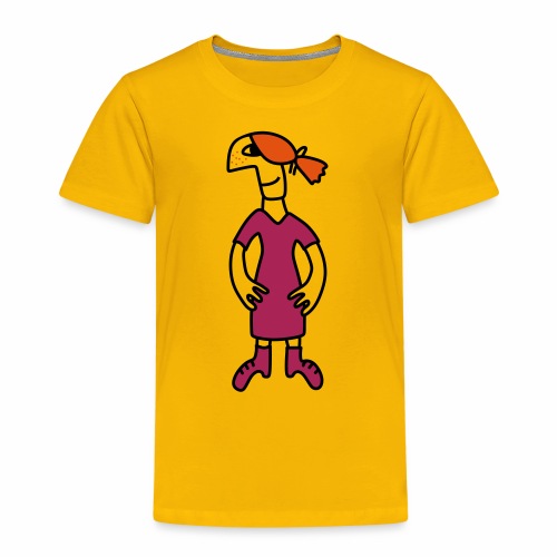 Little red head girl - Kids' Premium T-Shirt