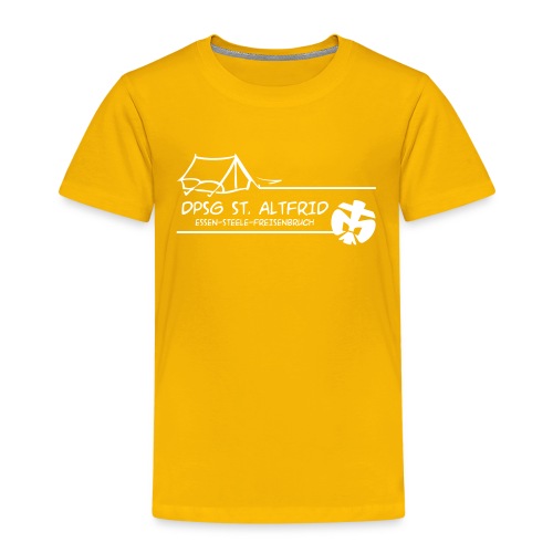 zelt dpsg altfrid logo shirt - Kinder Premium T-Shirt