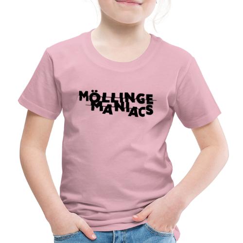 Möllinge Maniacs svart logga - Premium-T-shirt barn