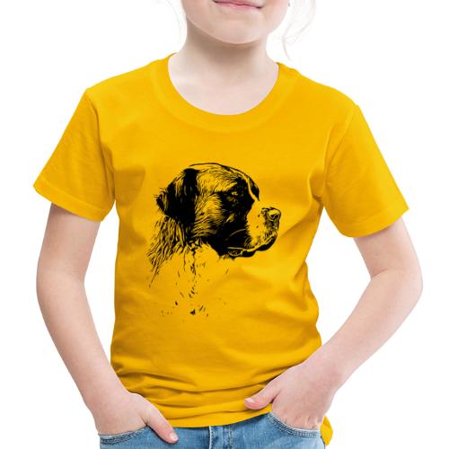 Bernhardiner Hunde Design Geschenkidee - Kinder Premium T-Shirt