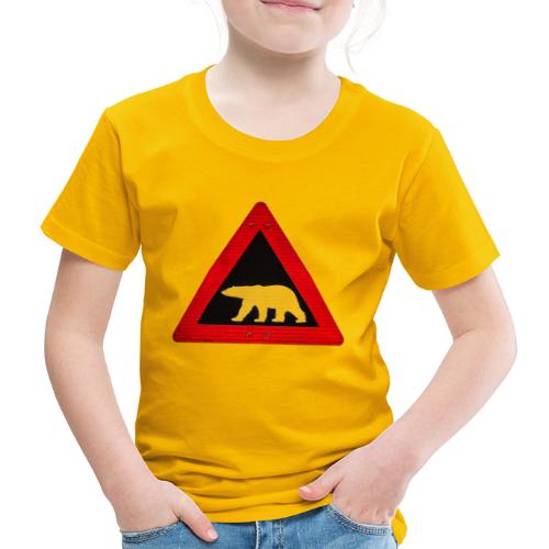 Achtung Eisbär - Kinder Premium T-Shirt