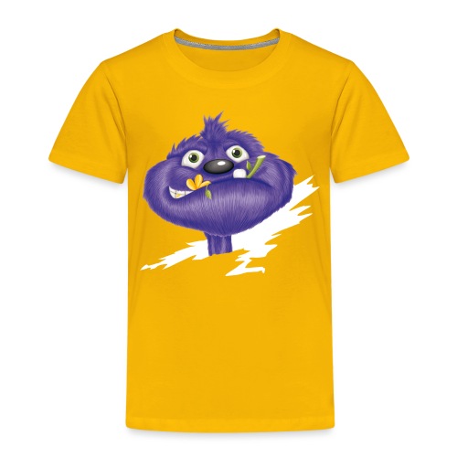das lila Monster - Kinder Premium T-Shirt