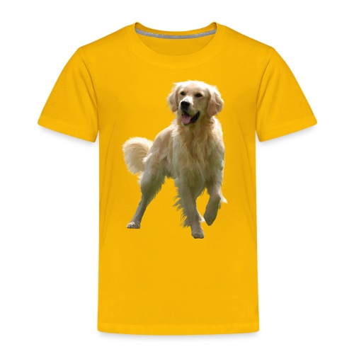 Golden retriever - Børne premium T-shirt