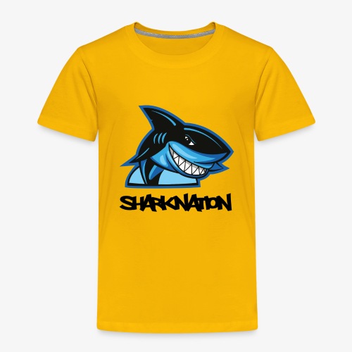SHARKNATION / Schwarze Buchstaben - Kinder Premium T-Shirt