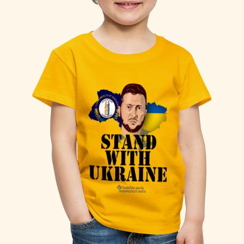 Kentucky Ukraine Zelensky - Kinder Premium T-Shirt