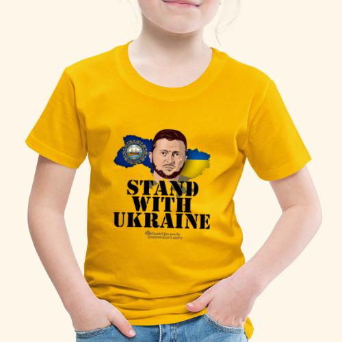 Ukraine New Hampshire Selenskyj T-Shirt Design - Kinder Premium T-Shirt