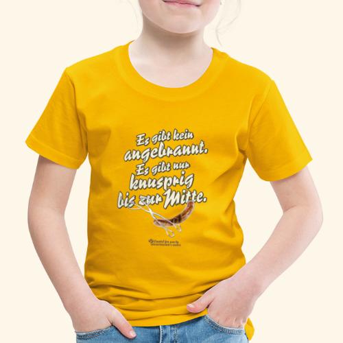 Grillen Spruch Angebrannt Knusprig - Kinder Premium T-Shirt