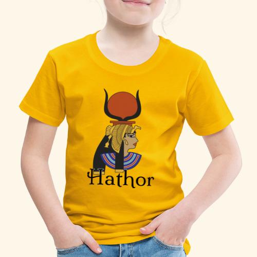 Hathor Bogini Miłości i Macierzyństwa - Koszulka dziecięca Premium