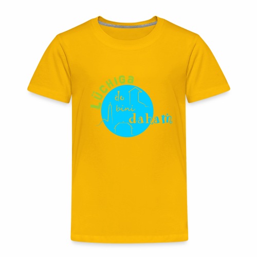 KreisTuerkisgruen - Kinder Premium T-Shirt