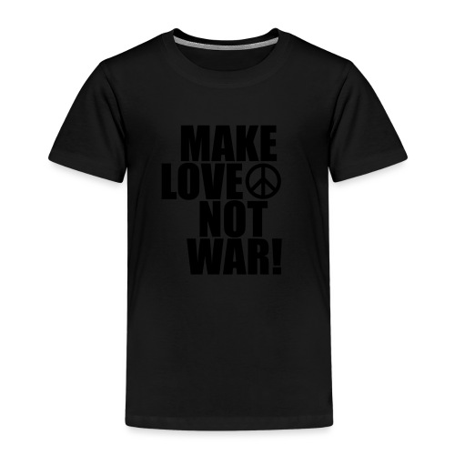 Make love not war - Premium-T-shirt barn