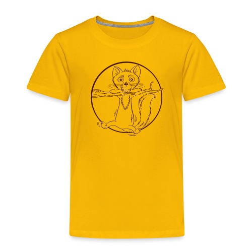 barfüßiger Baummarder - Kinder Premium T-Shirt