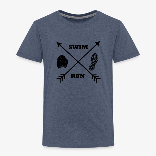 SWIMRUN ARROW - Koszulka dziecięca Premium