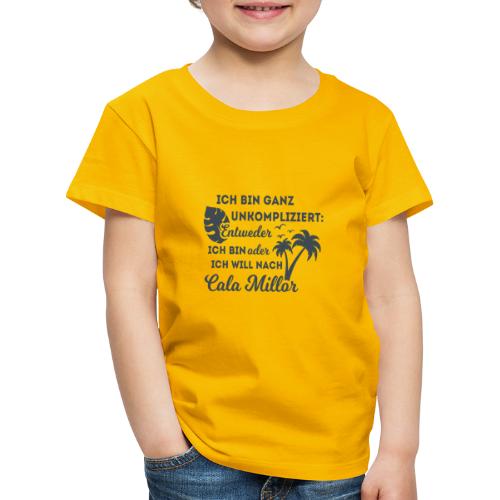 Cala Millor - Design by wirMallorca - Kinder Premium T-Shirt