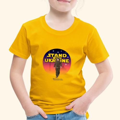 Selenskyj T-Shirt Design Stand with Ukraine - Kinder Premium T-Shirt