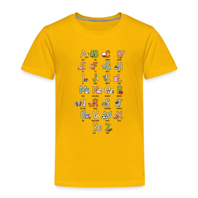 Vorschau: Gscheads ABC - Kinder Premium T-Shirt