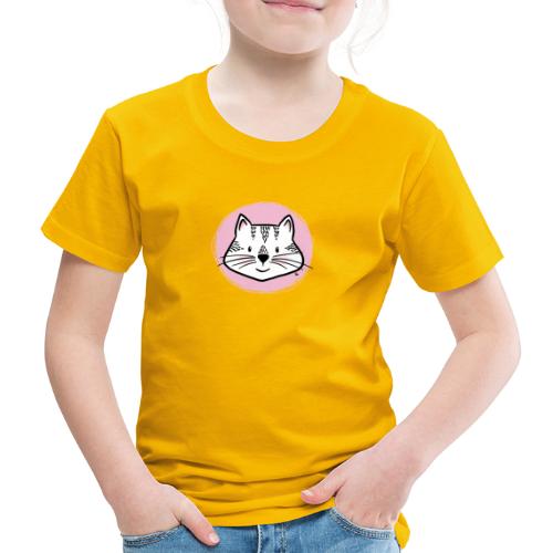 Cute Cat - Portret - Koszulka dziecięca Premium
