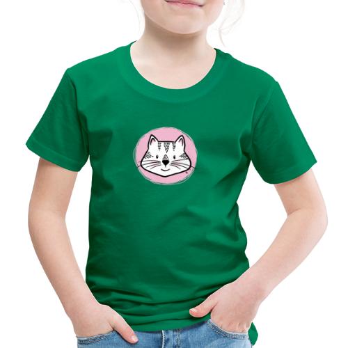 Süße Katze - Portrait - Kinder Premium T-Shirt